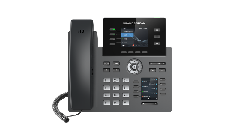 Grandstream GRP2614 Dual Display Bluetooth Wi-Fi IP Phone