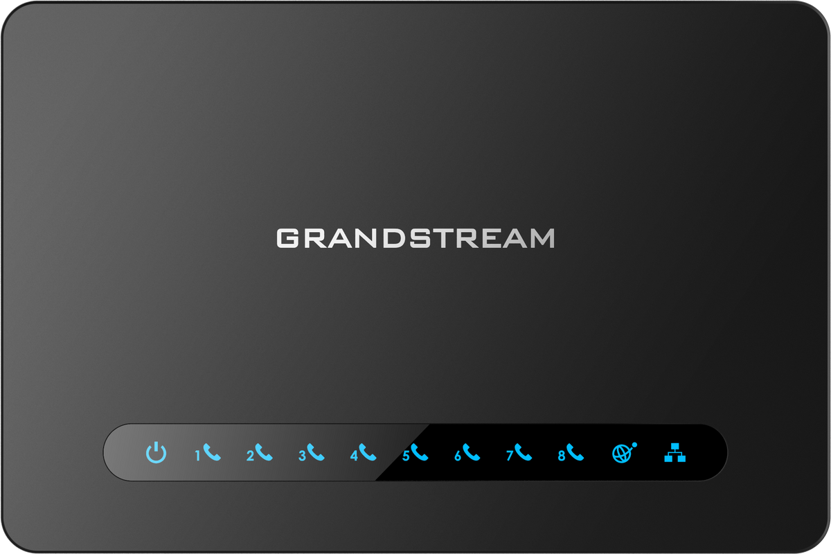 Grandstream HT818 8 FXS Port VoIP Gateway & Gigabit NAT Router
