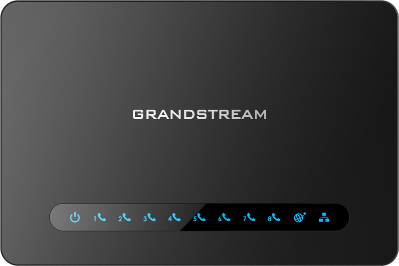 Fttp Grandstream Grandstream HT818 8 FXS Port VoIP Gateway & Gigabit NAT Router
