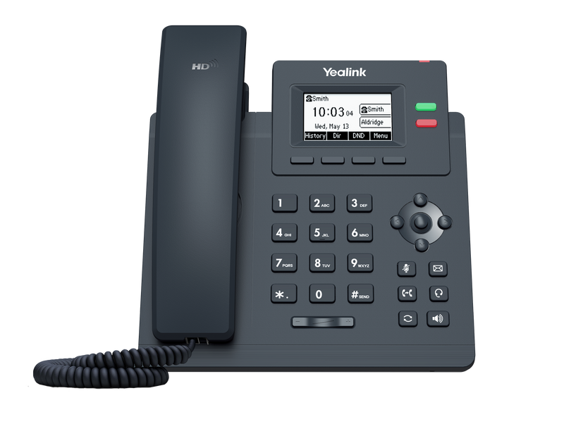 Yealink T31G 2-Line PoE Gigabit IP Phone - SIP-T31G