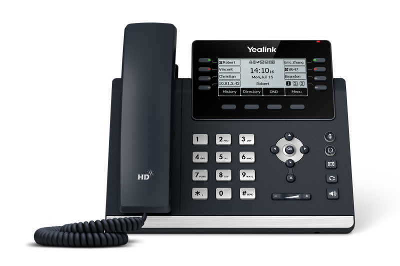 Yealink T43U 12-Line Gigabit IP Phone - SIP-T43U