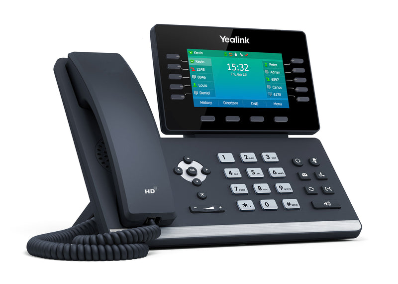 Yealink T54W 16-Line Gigabit Wireless IP Phone - SIP-T54W