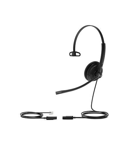 Yealink YHS34 Lite Mono Wired Headset - YHS34-Lite-Mono